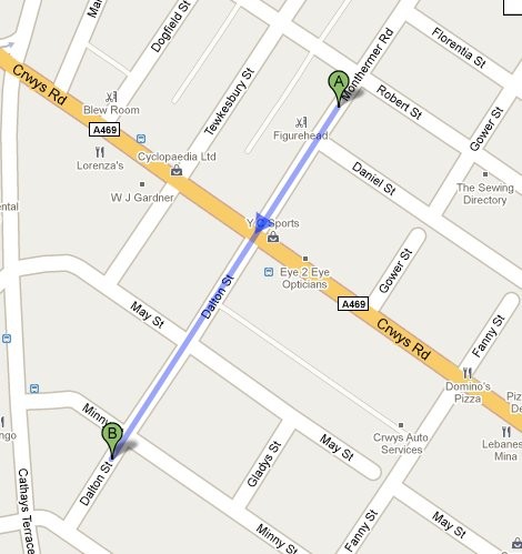 Directions to Dalton Street