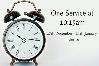 One Service at 10:15am