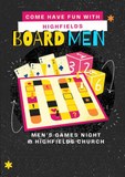 Board Men Games Night