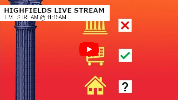 Highfields Live Stream 11:15am