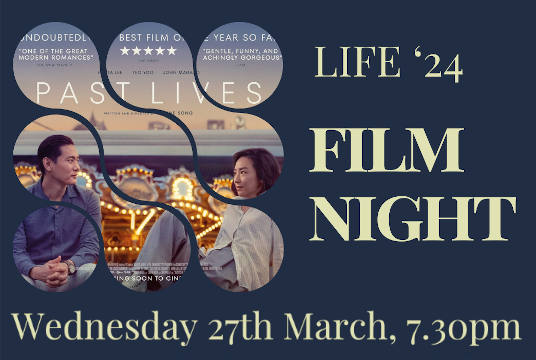 Film Night - Wed 27th March -7:30pm
