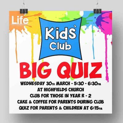 Kids Club Big Quiz