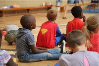 Pontprennau Holiday Club Children Listening