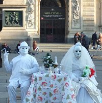 People with White Faces