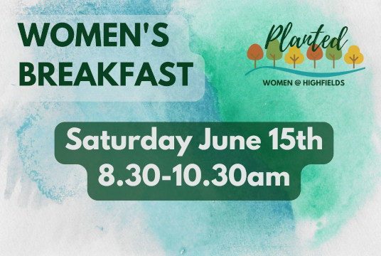 Women's Breakfast 15th June 2024