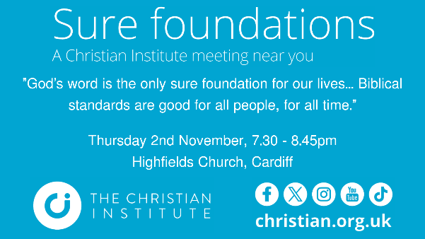 Christian Institute Meeting