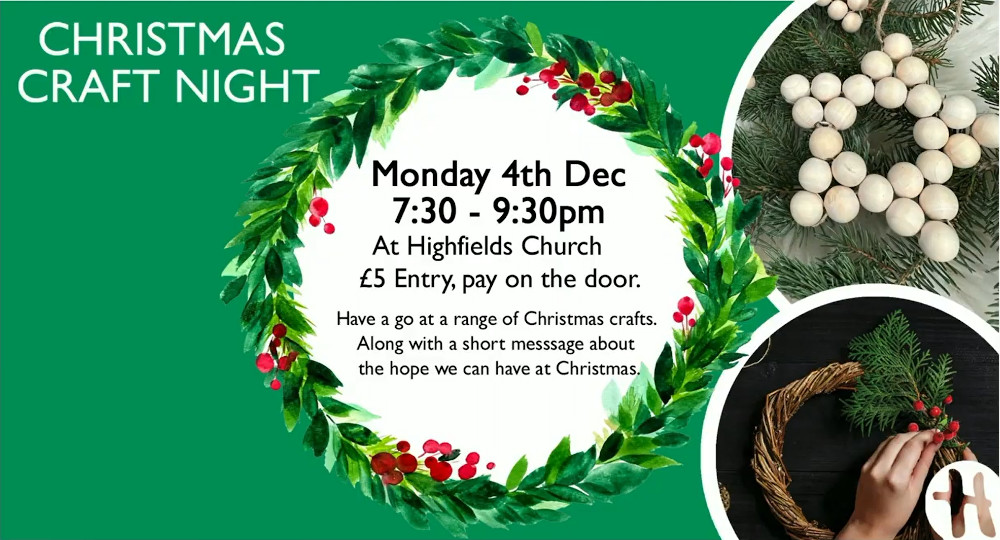 Christmas Craft Night