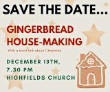 Gingerbread house-making 