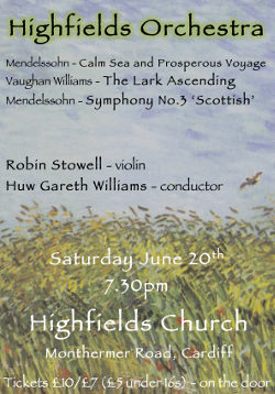 Highfields Orchestra - Concert June 2015